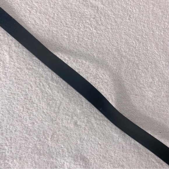 H&M Divided Black Leather Belt - Picture 3 of 12